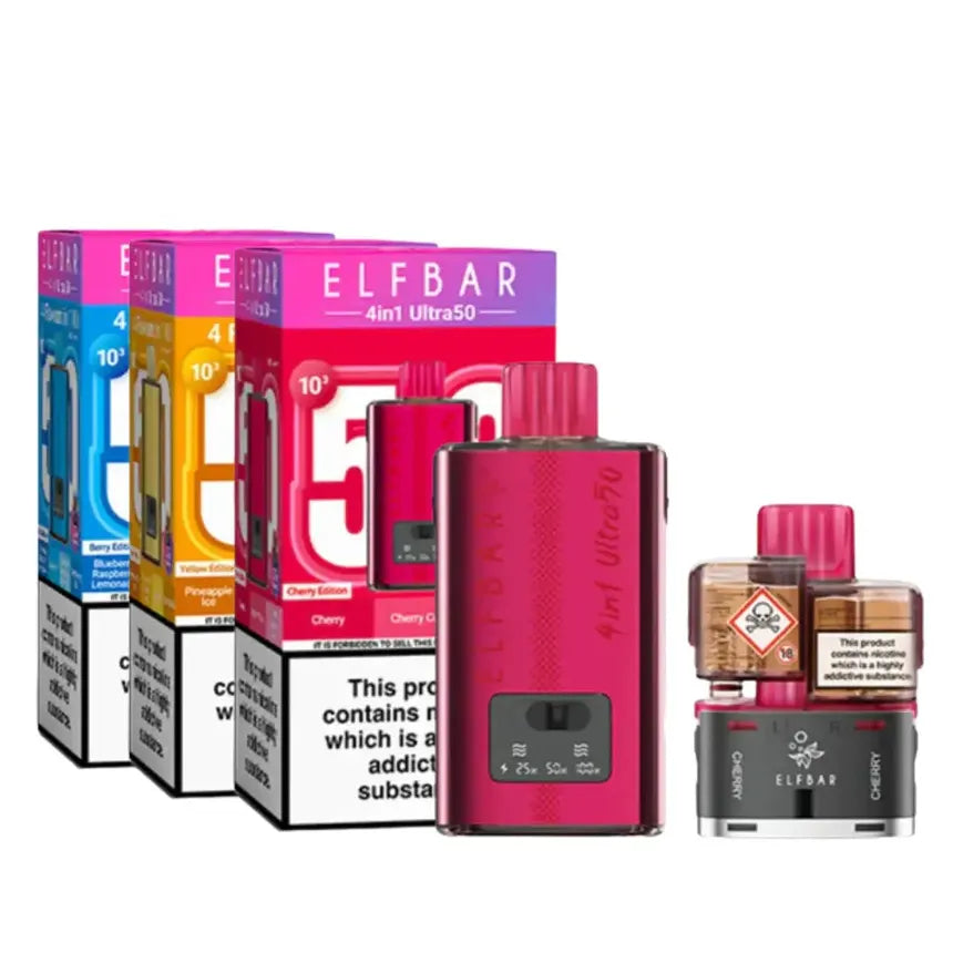 Elf Bar Ultra 4 in 1 Vape Kit 50K Puffs
