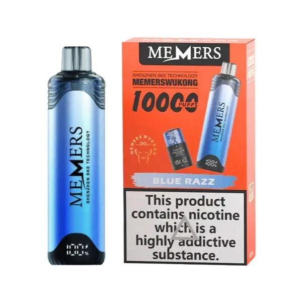 SKE Crystal Memers WuKong V10000 Prefilled Vape Pod Kit | 10K Puffs | Re-useable